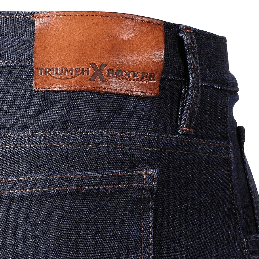 Triumph x ROKKER Denim Riding Jeans in Indigo