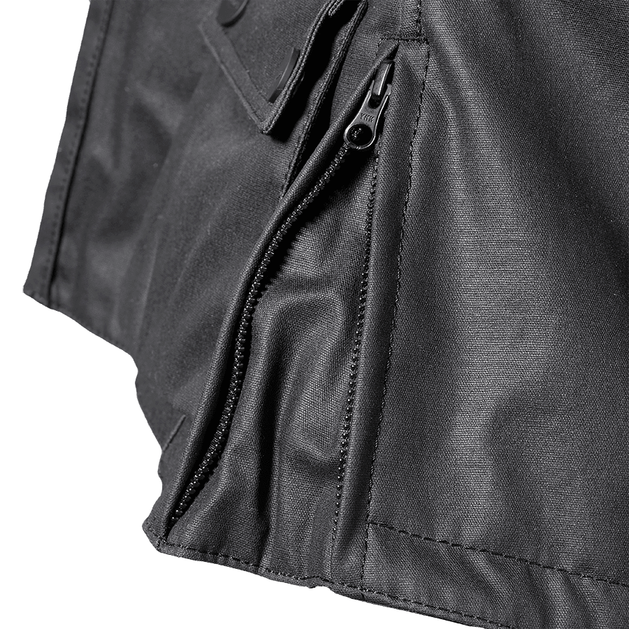 Beck Womens Motorcycle Jacket in Black