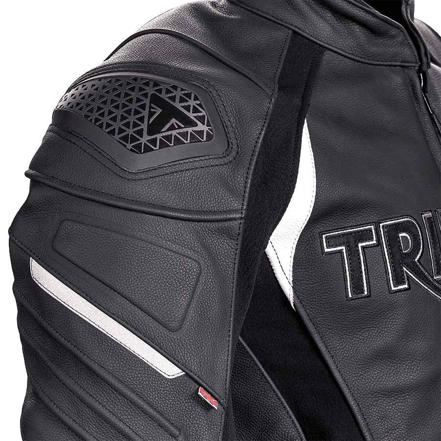 Triple Black Leather Motorcycle Jacket