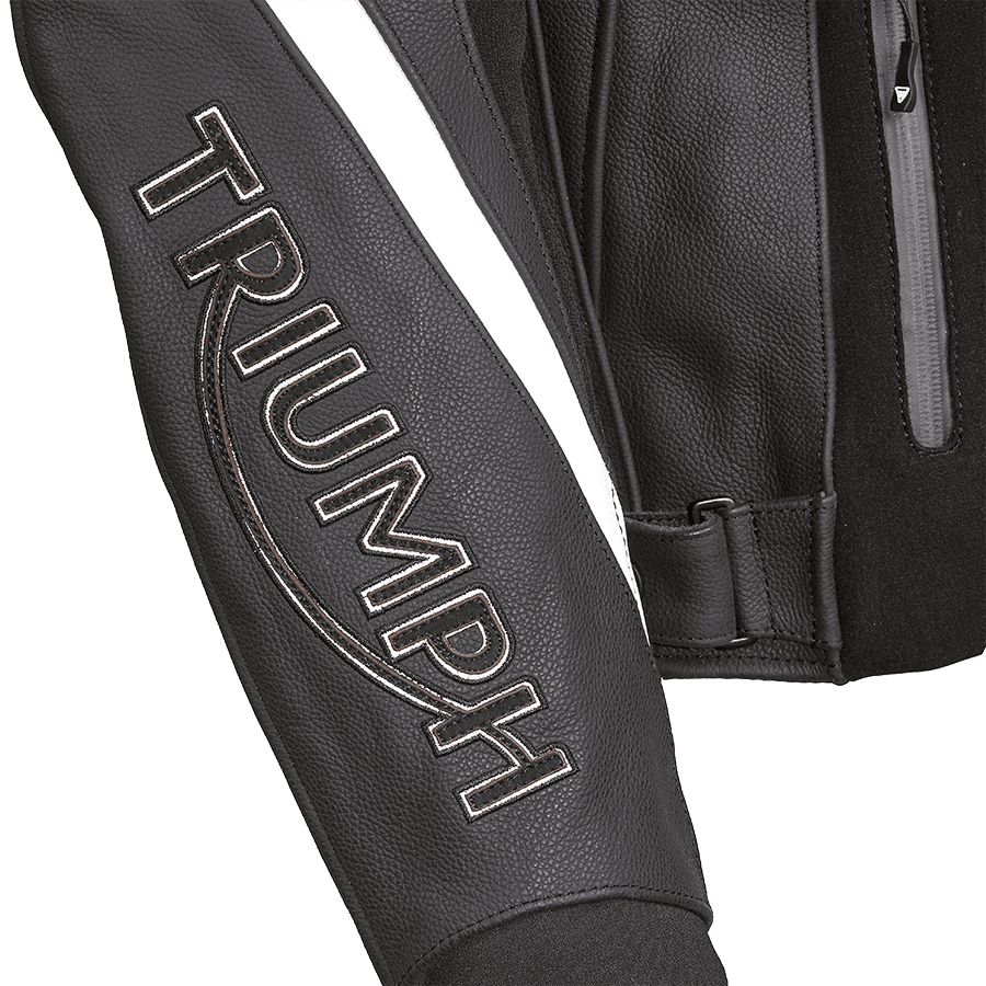 Triple Black Leather Motorcycle Jacket