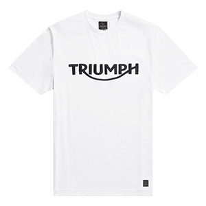 Bamburgh Embroidered Logo Tee in White