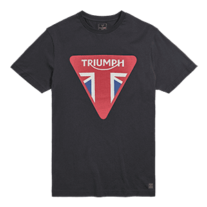 Devon Flag Tee in Black