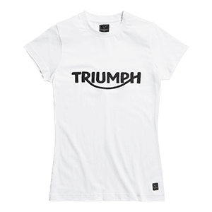 Gwynedd Womens Embroidered Tee in White