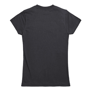 Luss Womens Arch Logo Tee in Black