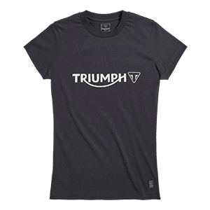 Melrose Womens Logo Tee in Black