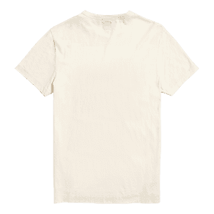 Fork Seal Heritage Logo Tee in Bone