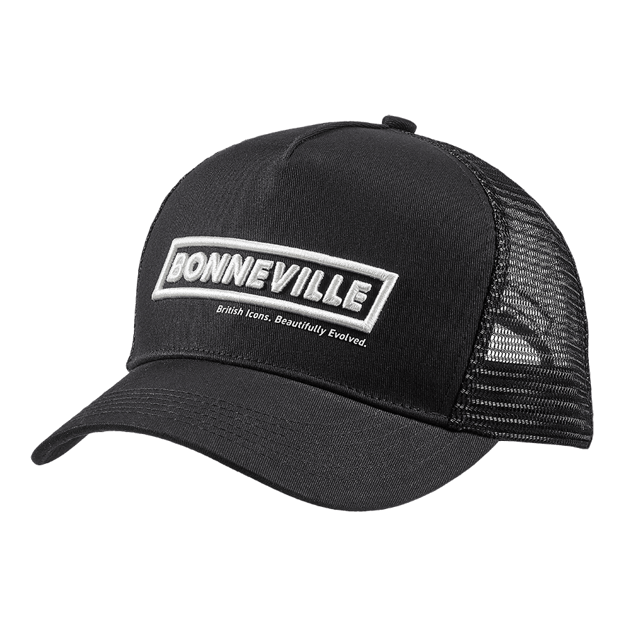 Casquette à logo Bonneville Noir