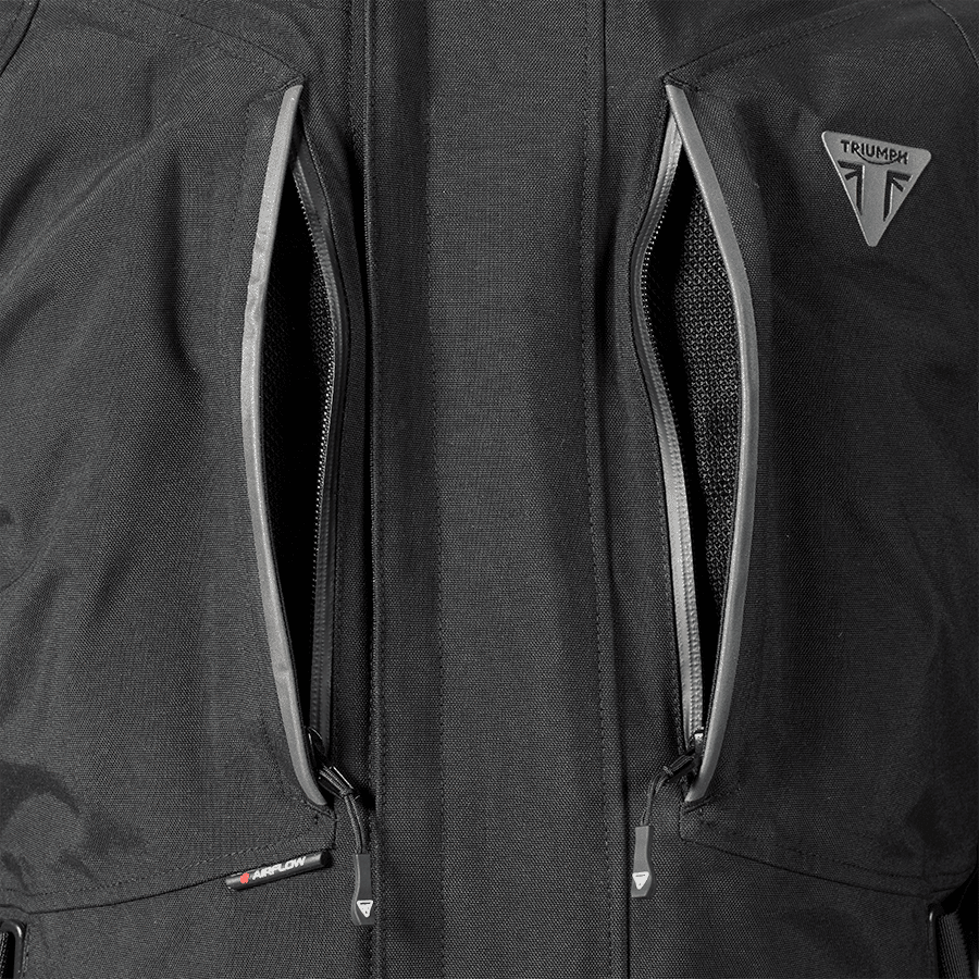 Blouson de moto Leith Noir