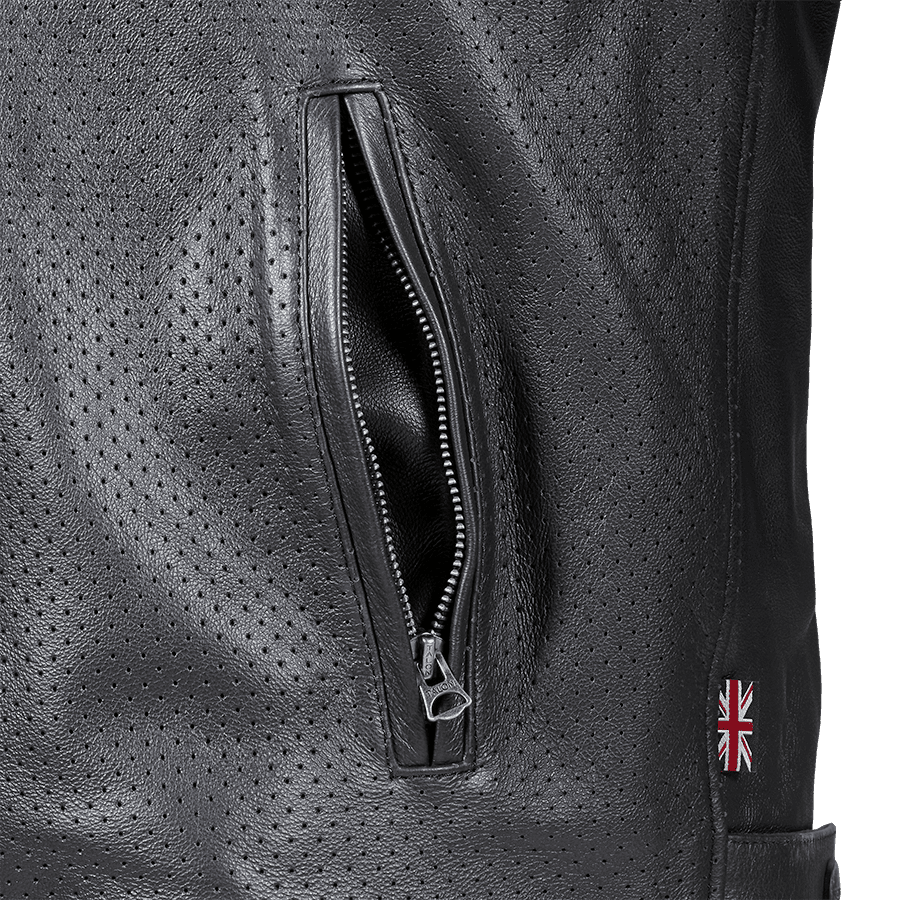 Braddan Air Motorcycle Jacket Black