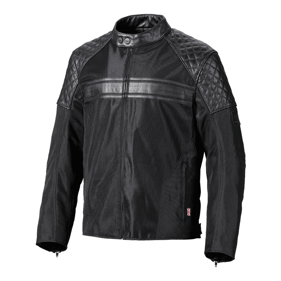 Braddan Mesh Motorcycle Jacket Black