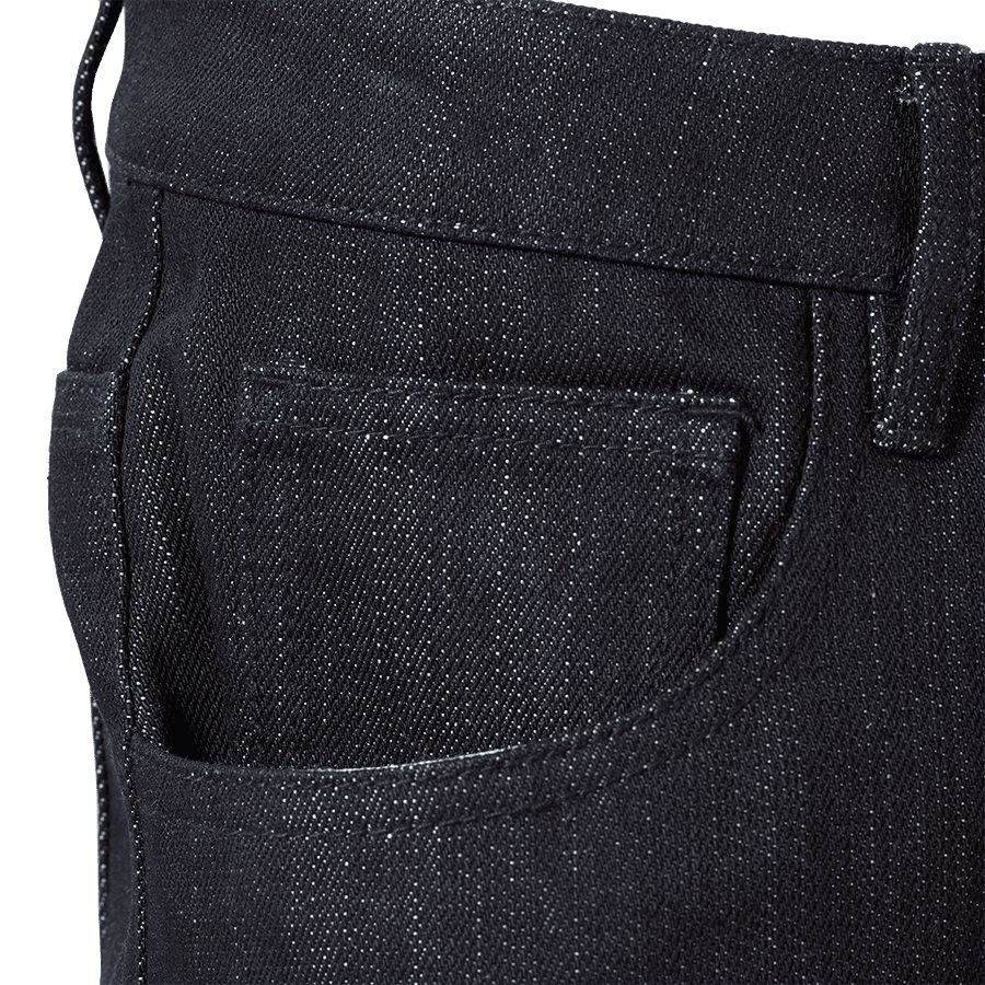 Craner Motorradjeans, Schwarz