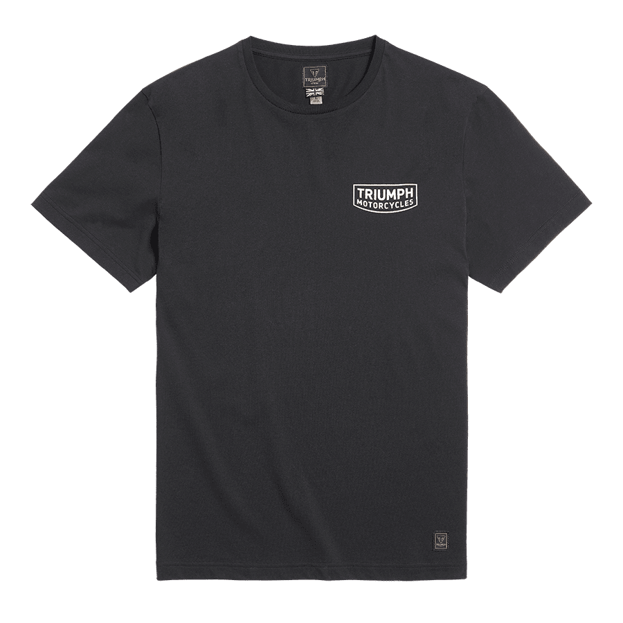 Billybob Crew Neck Tee in Black