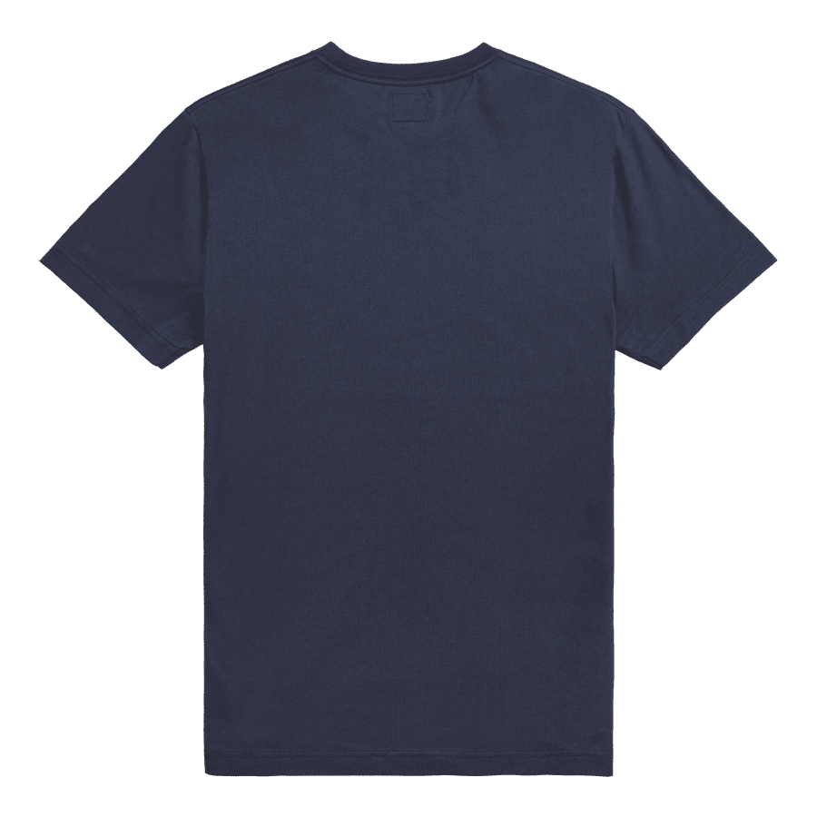 Cartmel Logo Tee in Navy