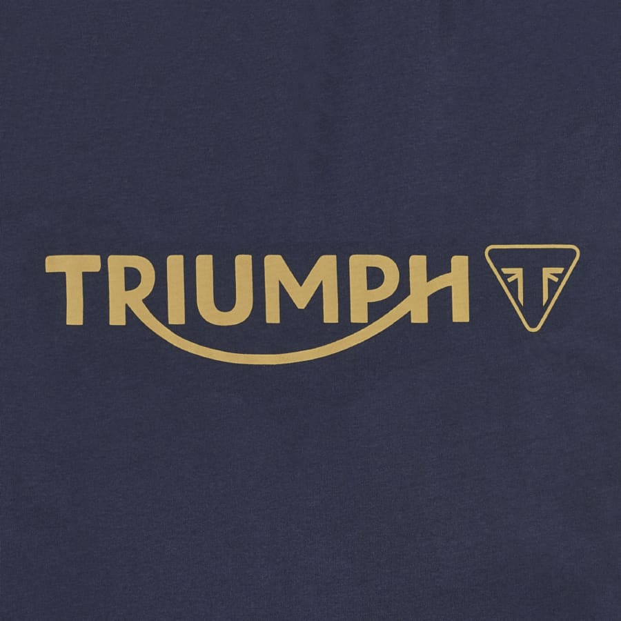 Cartmel Logo Tee in Navy