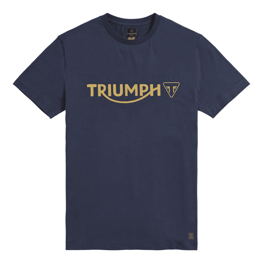 Cartmel Logo Tee in Navy