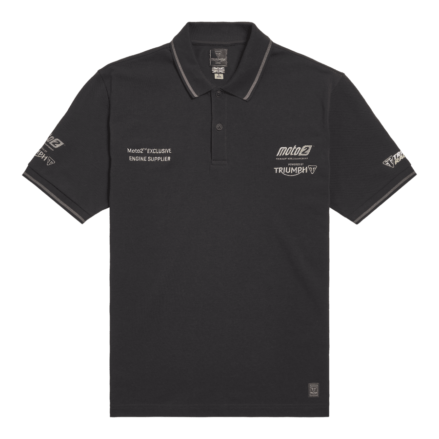 Moto2™ Poloshirt, Schwarz