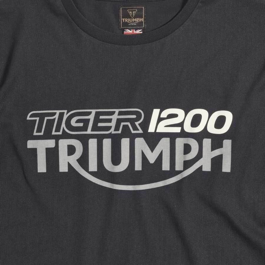 Tiger 1200 T-Shirt in Schwarz
