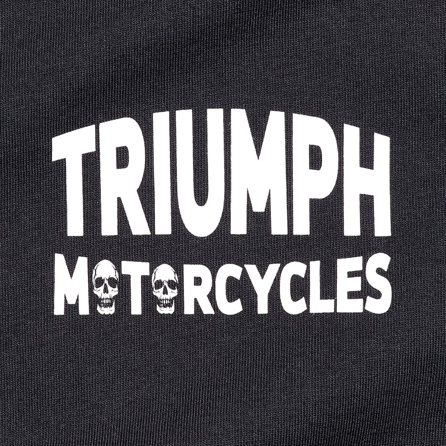 Reckless Crew Neck Tee in Black