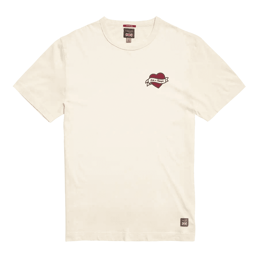 Lola x Triumph Tee in Bone