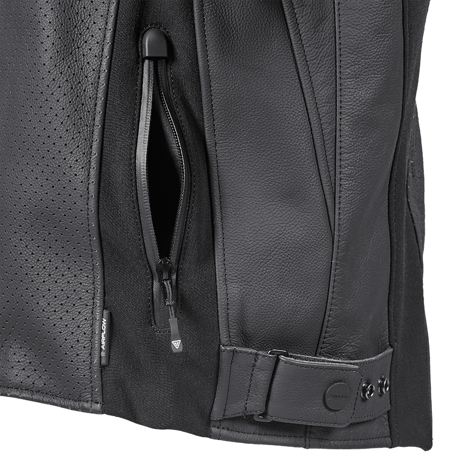 BLOUSON DE MOTO EN CUIR TRIPLE PERFORATED