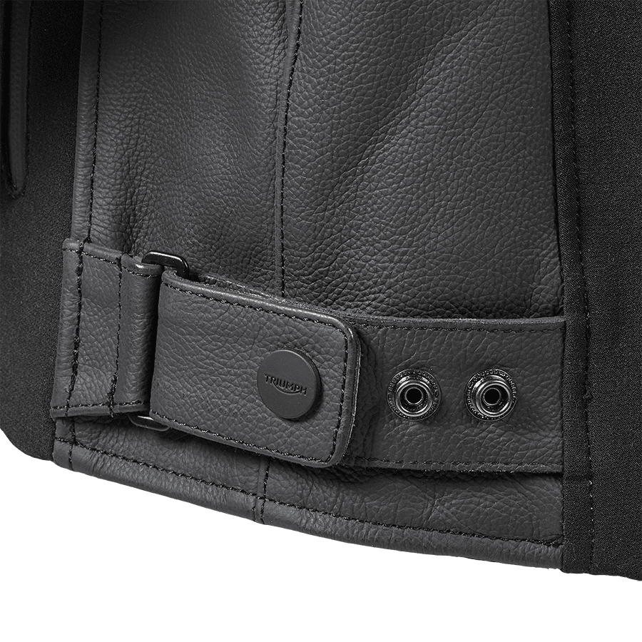 BLOUSON DE MOTO EN CUIR TRIPLE PERFORATED