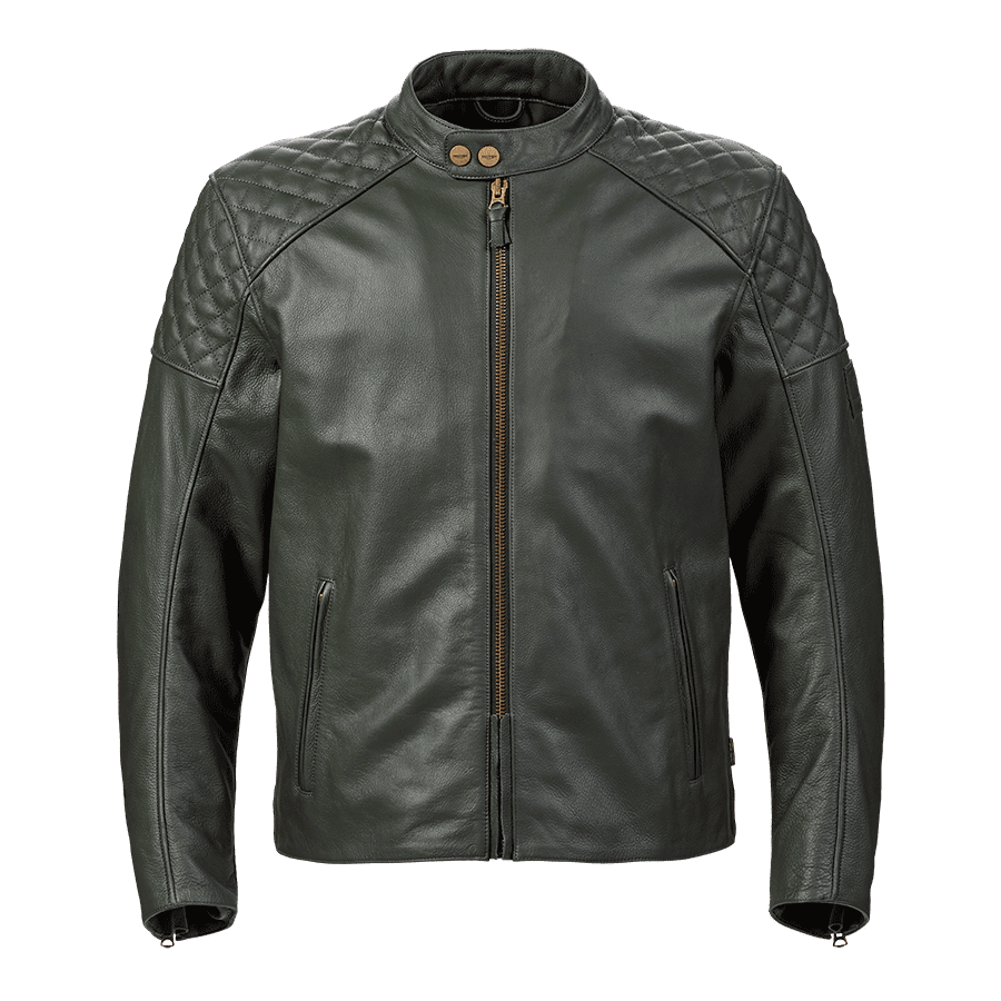 BRADDAN MOTORRADJACKE, RACING GREEN