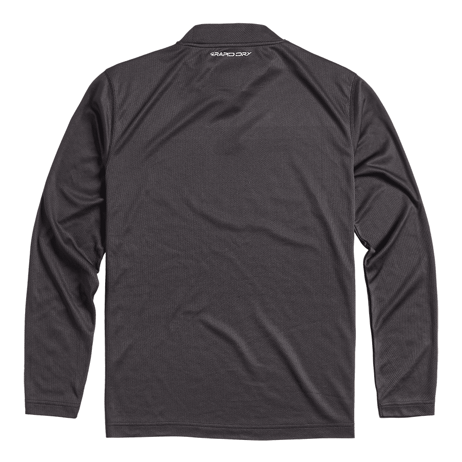 Rapid Dry Race Long Sleeve Tee in Black