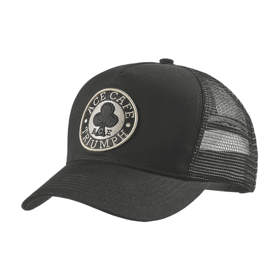 Ace Cafe Cap in Black