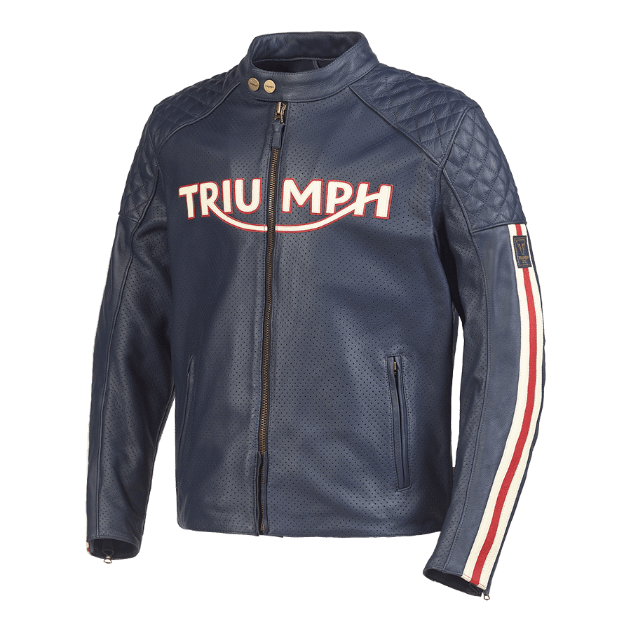Braddan Air Race Jacket in Blue