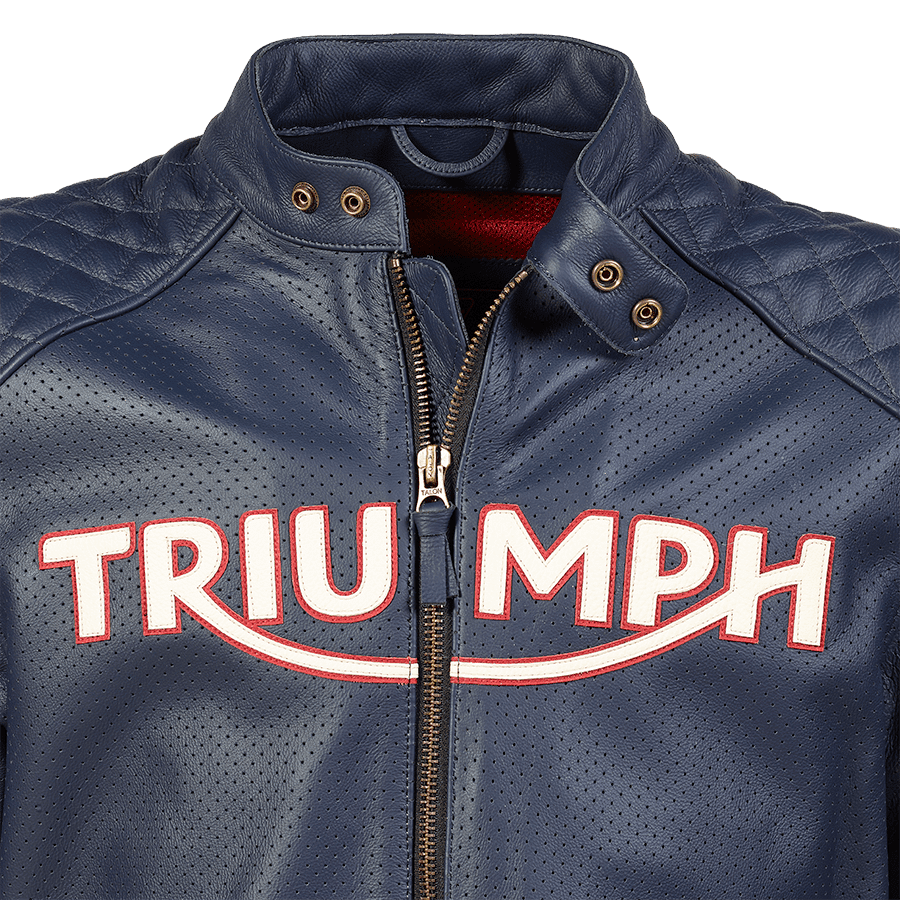 Braddan Air Race Jacket in Blue