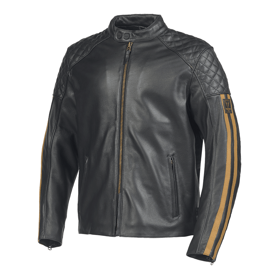 Braddan Sport Jacket in Black and Gold