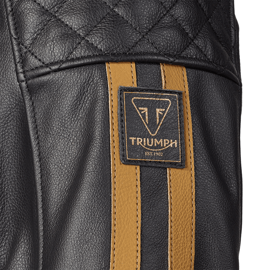 Braddan Sport Jacket in Black and Gold