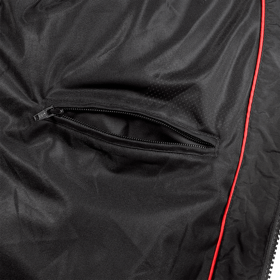 Braddan Retro Mesh Jacket in Black