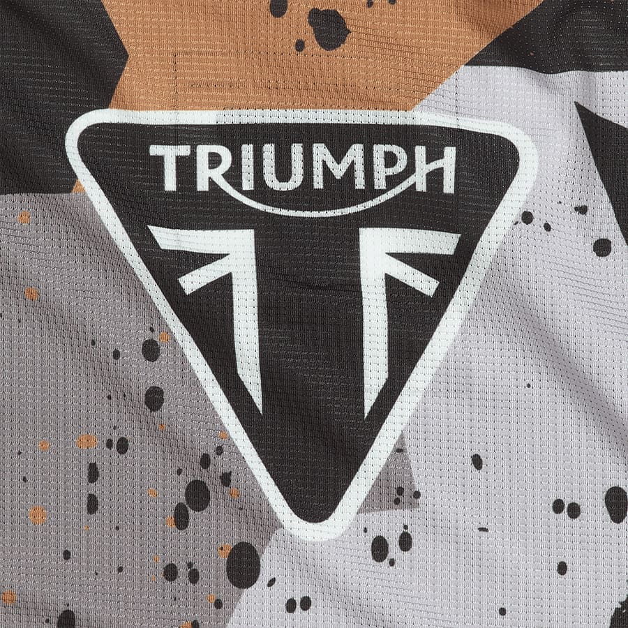 Camo Jersey in Black and White