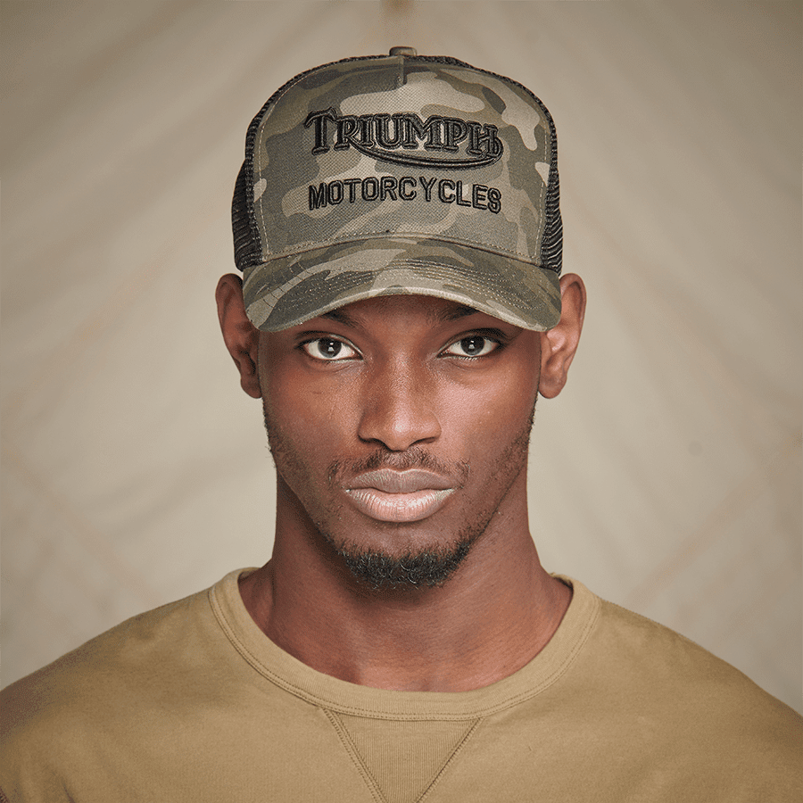 Oil Trucker Heritage Logo Cap Camo
