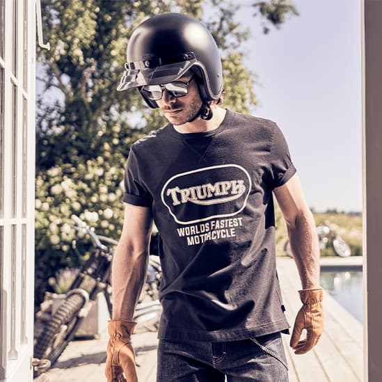 Oval Tee in Black
