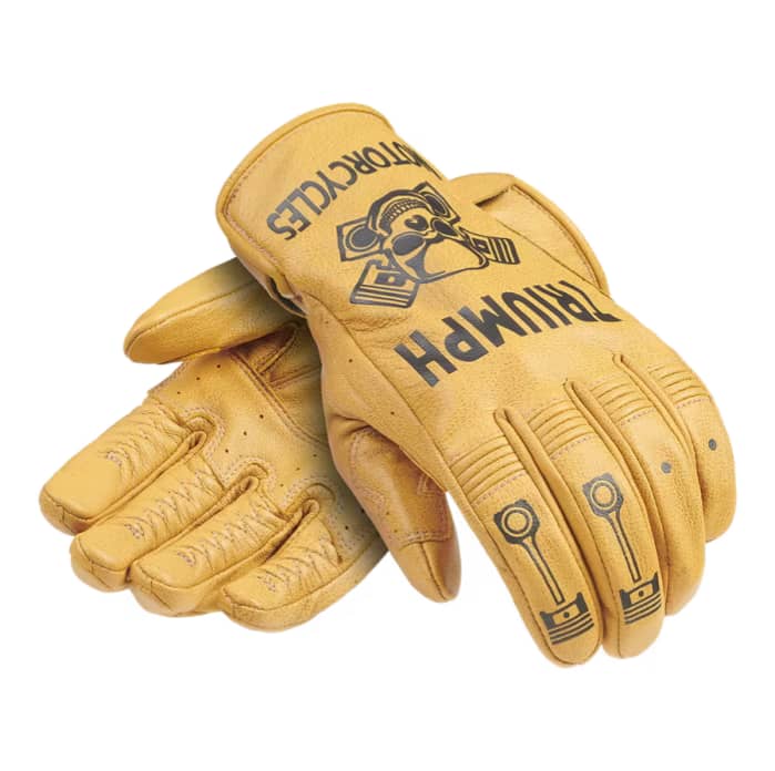 Triumph Motorcycles Clothing Riderwear - Piston Leather Gloves
