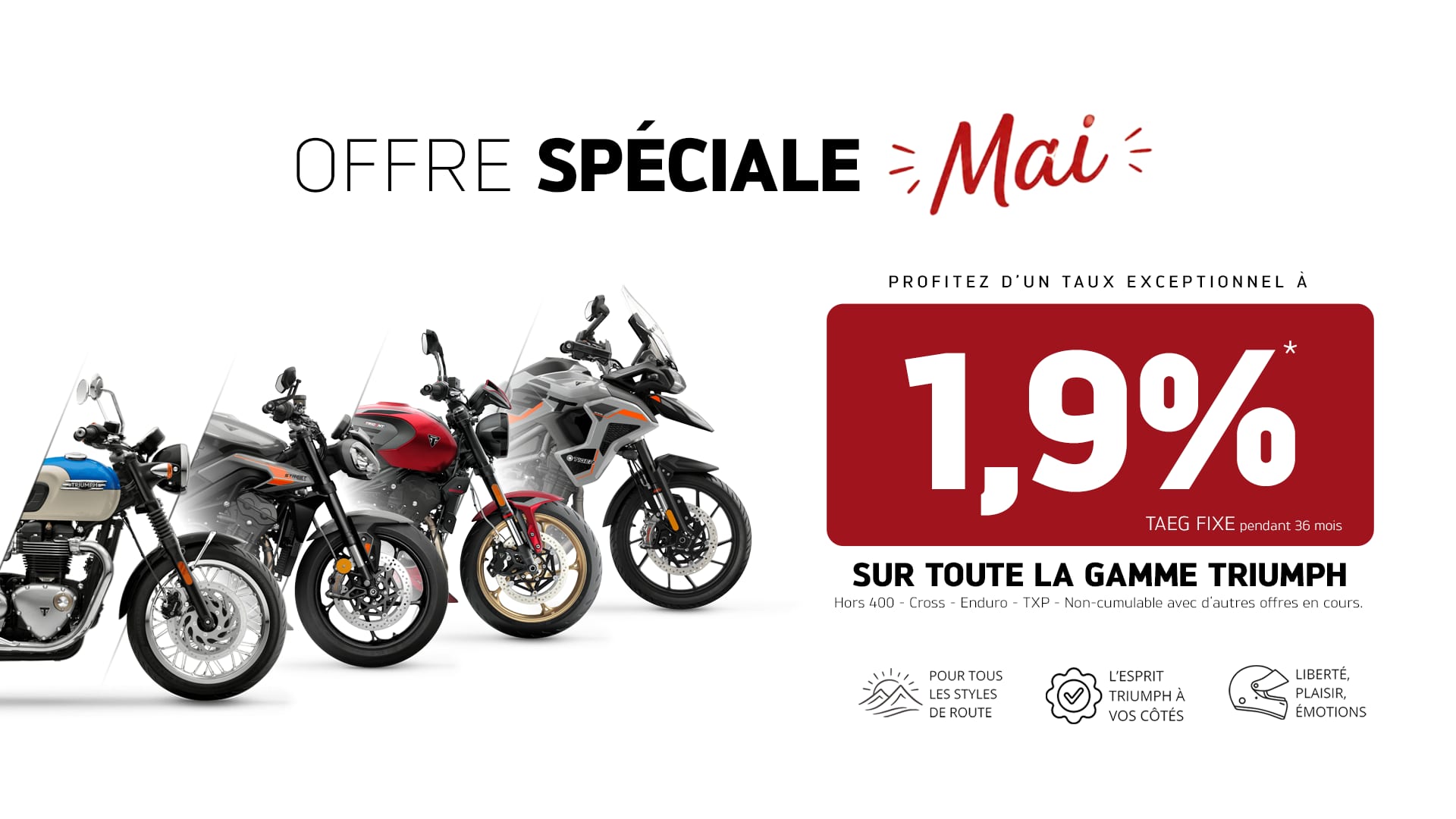 French May finance offer