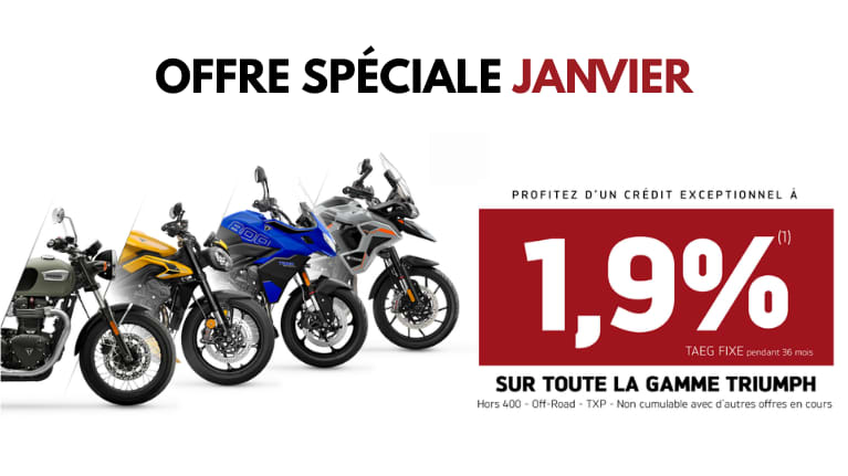 Offre Spéciale Janvier