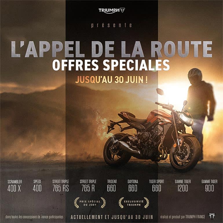 Triumph France June offers