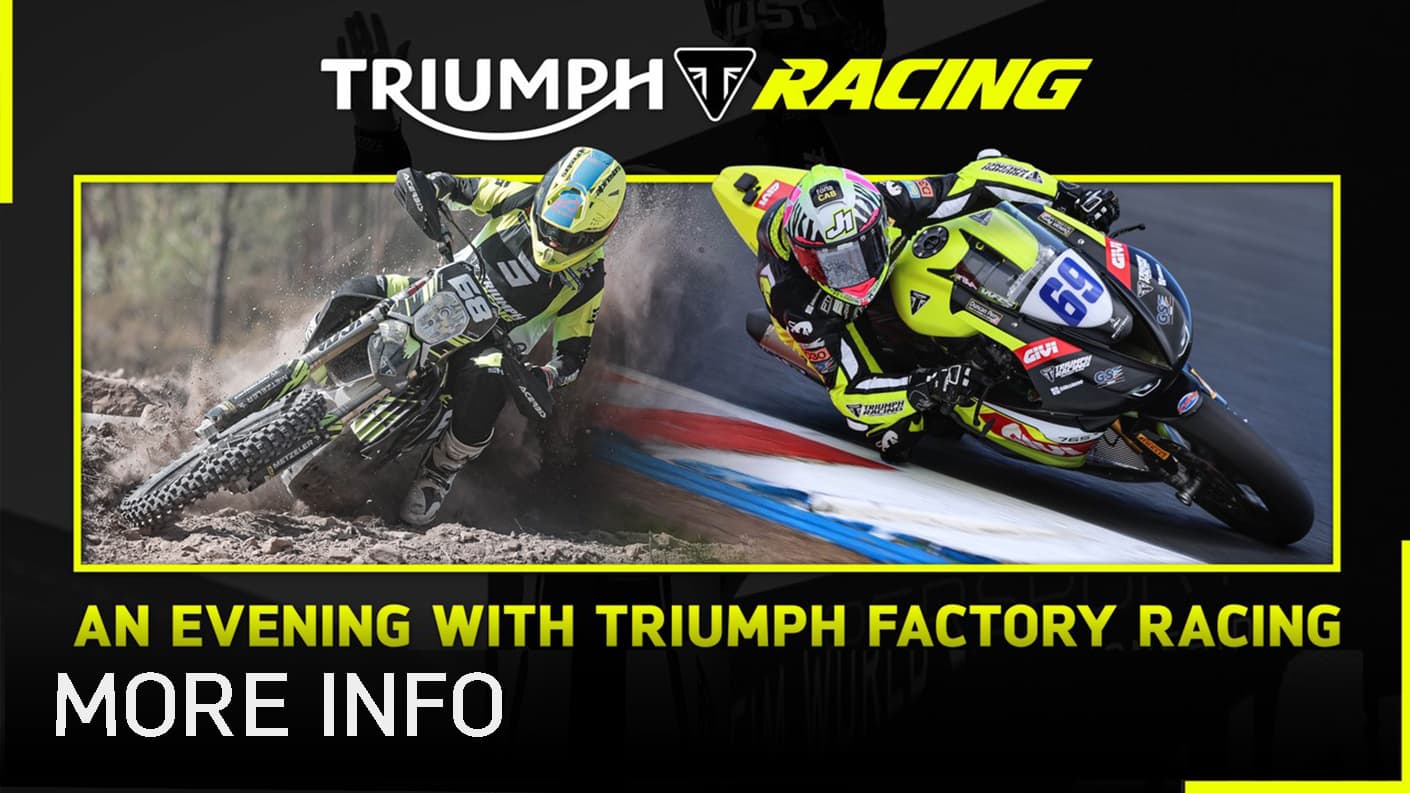 Evening with Triumph Factory Racing