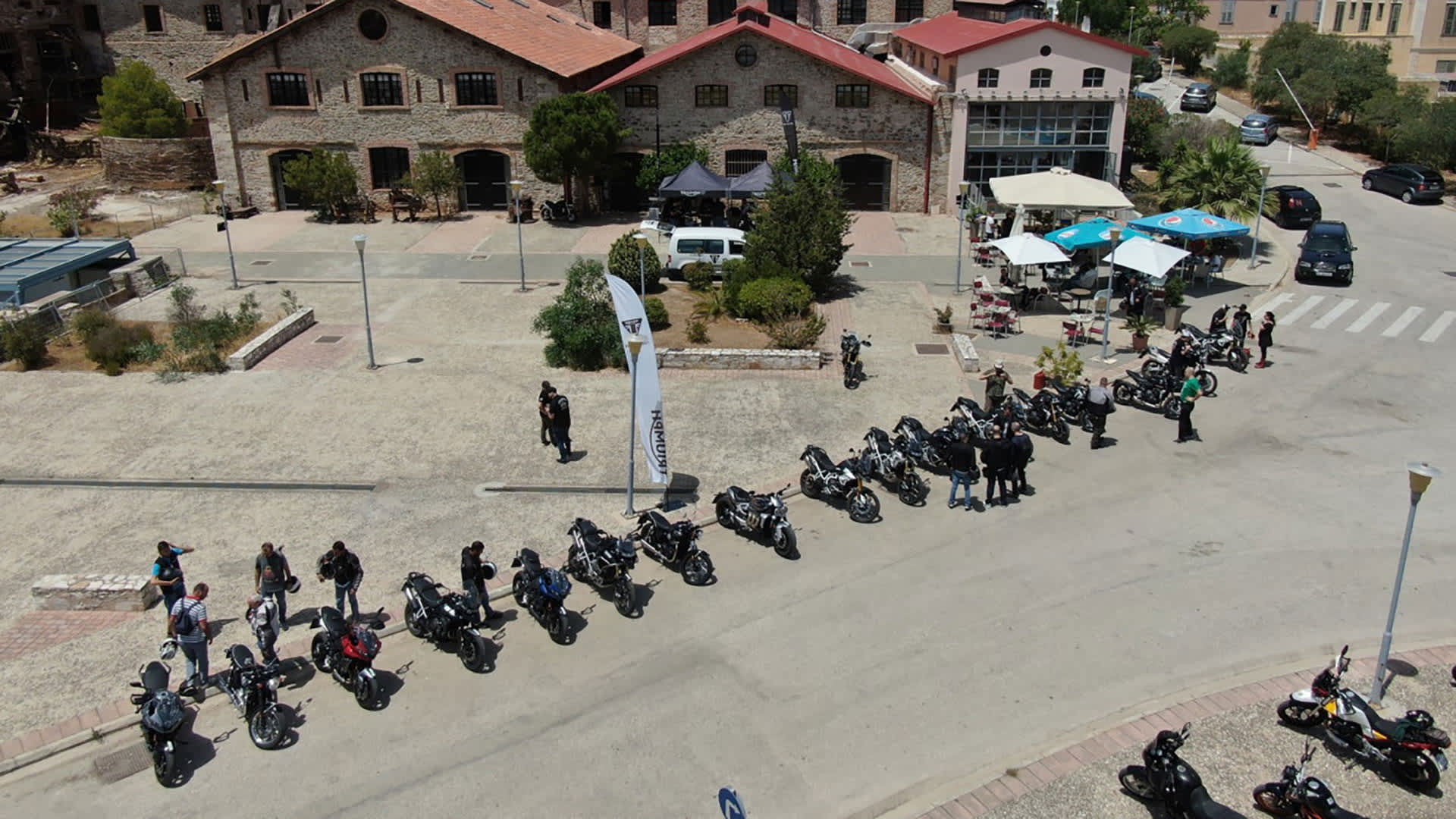 Triumph Test ride Lavario