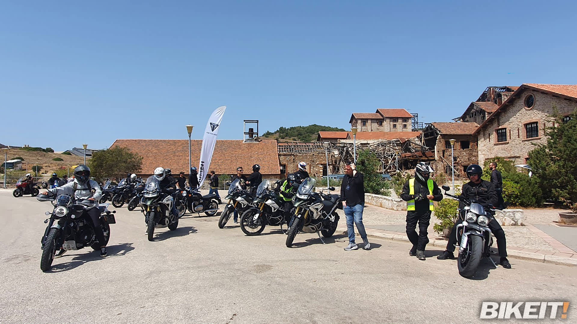 Triumph Test ride Lavario