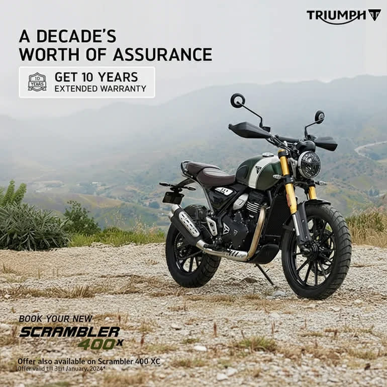 Scrambler 400 XC offer