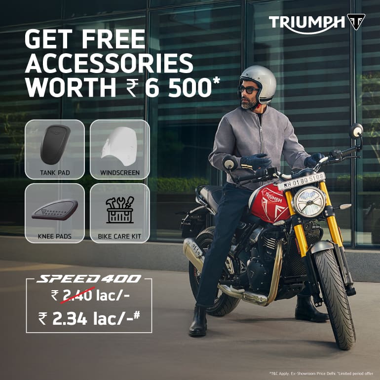 Speed 400 Accessories Offer 