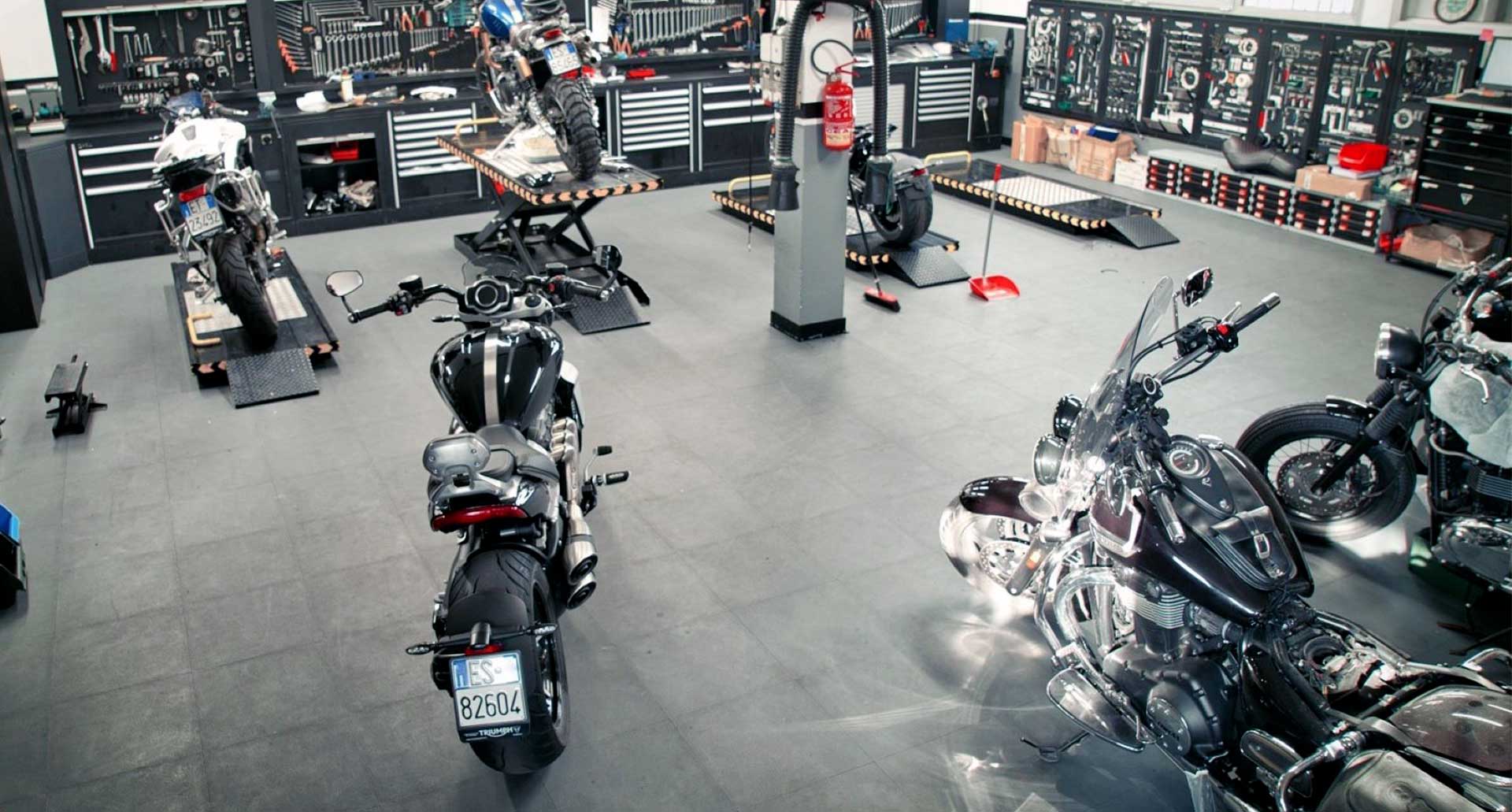 Triumph motorcycles dealership in Padova