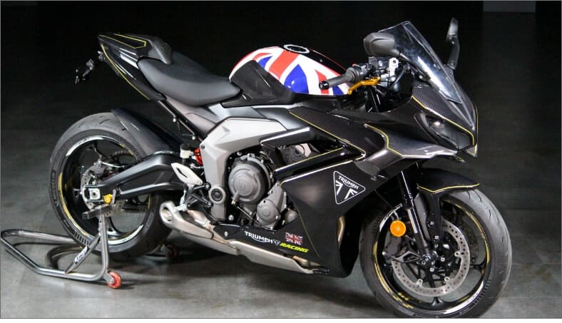トライアンフ純正デイトナ660専用ローシート For the Ride