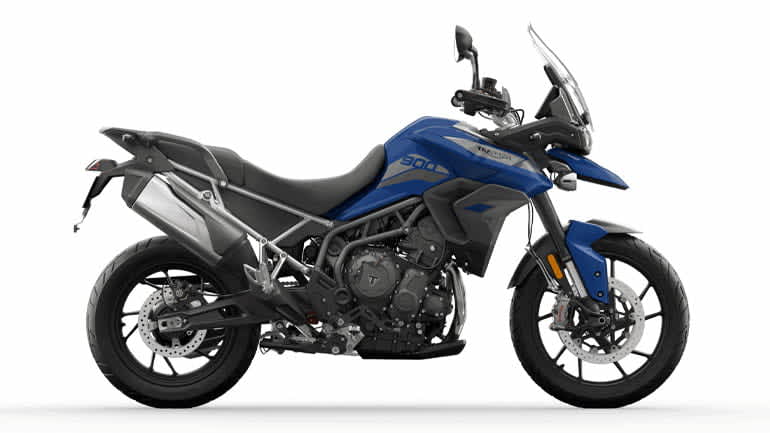 Tiger 900 GT pro in Caspian blue