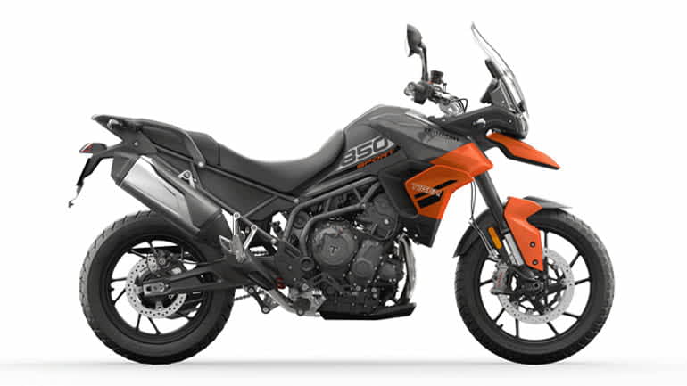 Triumph Tiger 850 sport in Baja Orange