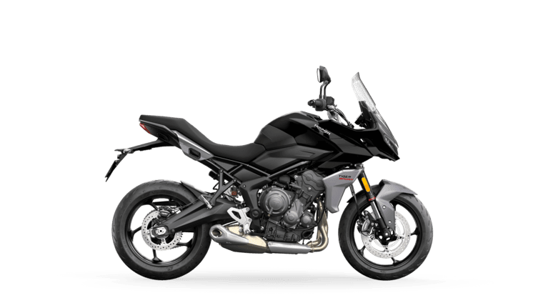 CGI of the Triumph Tiger Sport 660 in Jet black and Graphite